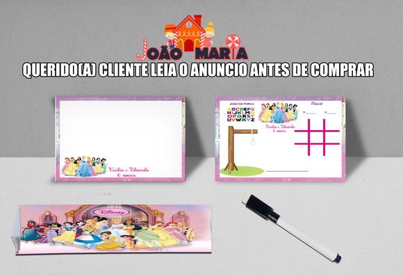 Lousa Magica e Canetinha das Princesas Disney