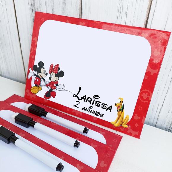 Lousa Magica e Canetinha Personalizada da Minnie