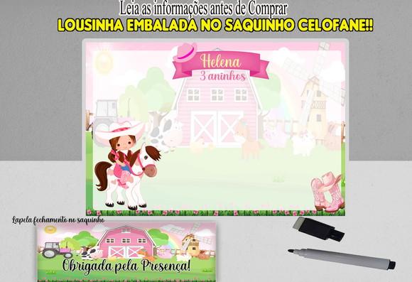 Lousa Magica para Lembrancinhas Boiadeira