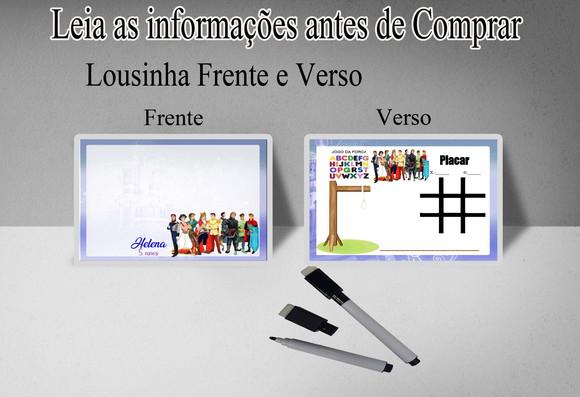 Lousa Mágica Personalizada 3x1 Principes da Disney