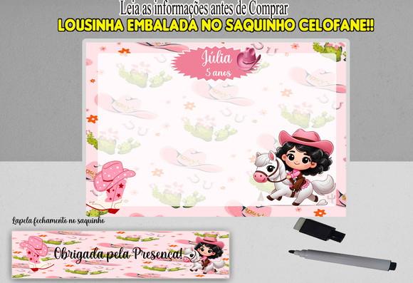 Lousa Magica Personalizada Boiadeira