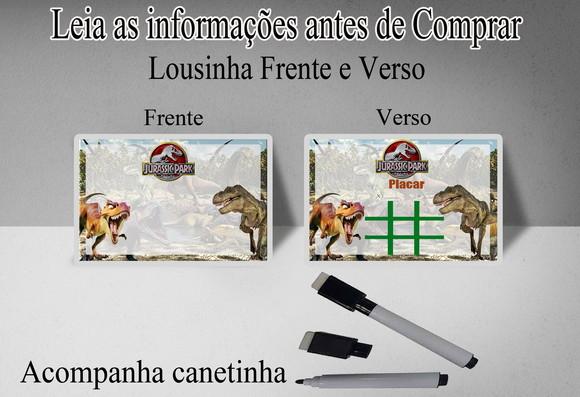 Lousa Magica Personalizada Jurassik Parc