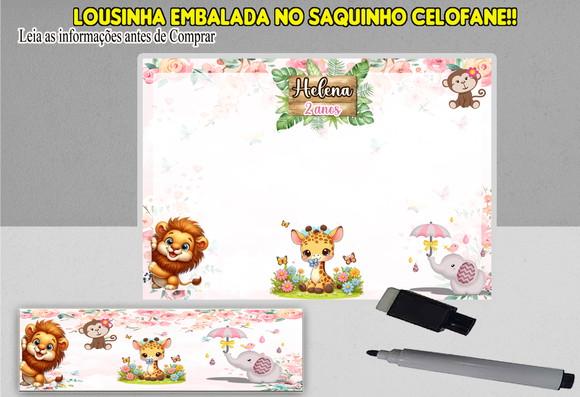 Lousa Magica Personalizada Safari Baby