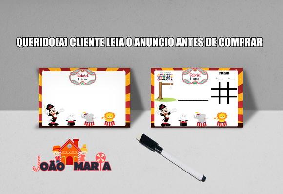 Lousa Magica3x1 com Canetinha do Mickey Circo