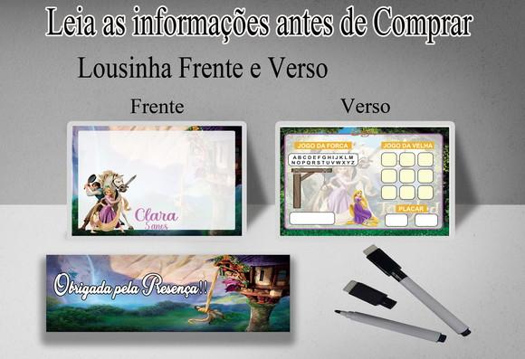 Lousa Magica3x1 e Caneta Lembrancinhas de Festa Enrolados