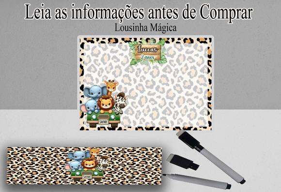 Lousa Personalizada Safari Baby