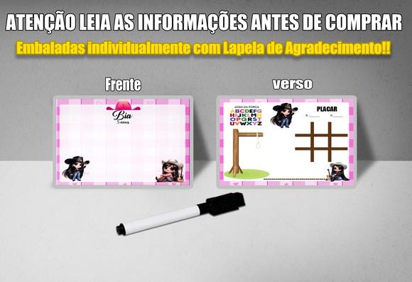 Lousinha Frente e Verso Personalizada da Ana Castela