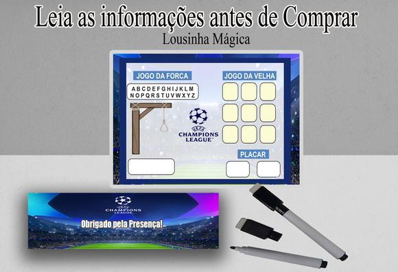 Lousinha Jogo da Velha e Forca League Champions