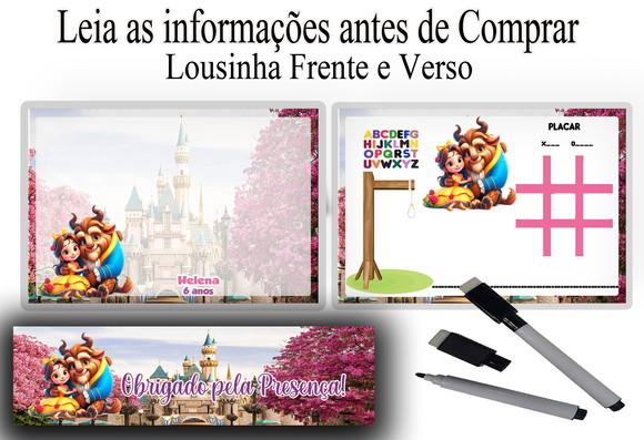 Lousinha Magica 3x1 com Caneta da Bela e a Fera Baby