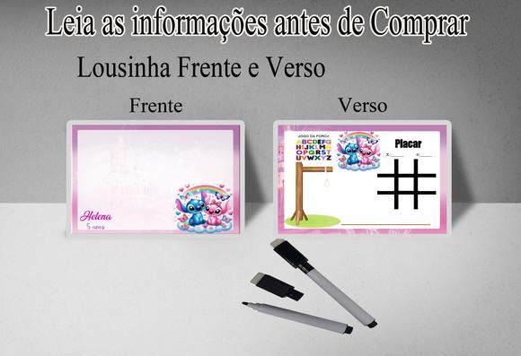 Lousinha Magica Canetinha do Sticth