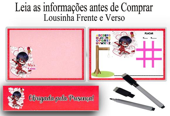 Lousinha Magica com Canetinha da Lady