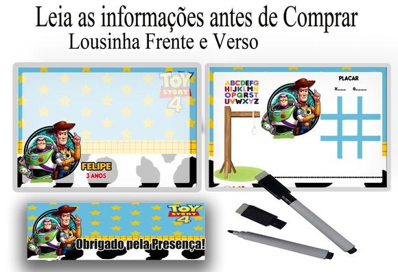 Lousinha Magica com Joguinhos do Toy Story