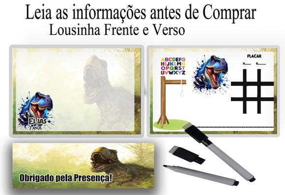 Lousinha Magica com Joguinhos Jurassic Park