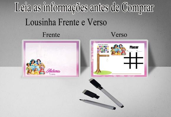 Lousinha Magica e Canetinha das Princesas Baby Disney