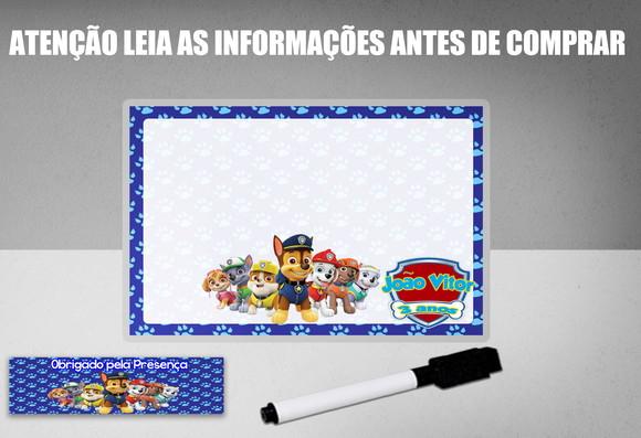 Lousinha Mágica e Canetinha da Patrulha Canina