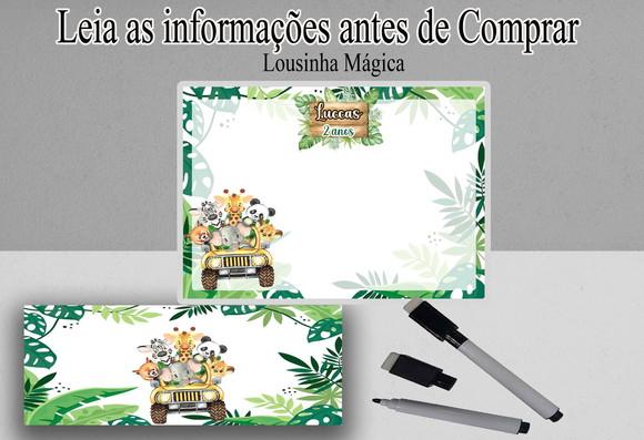 Lousinha Magica e Canetinha Safari Baby