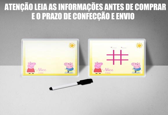 Lousinha Magica Frente e Verso + Canetinha da Pepa