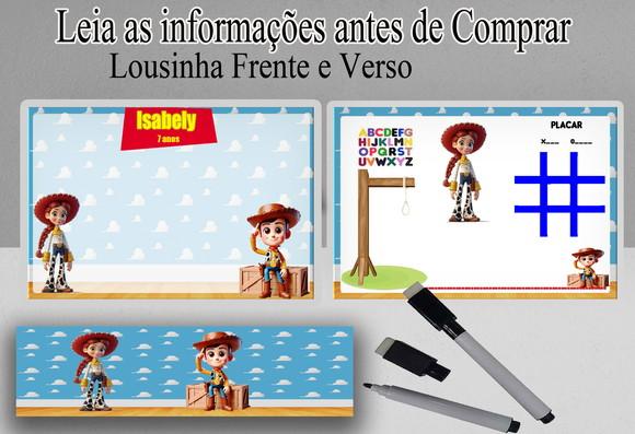 Lousinha Magica Frente e Verso Toy Story