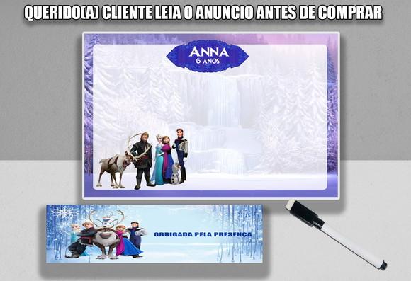 Lousinha Personalizada Lembrancinhas Frozen