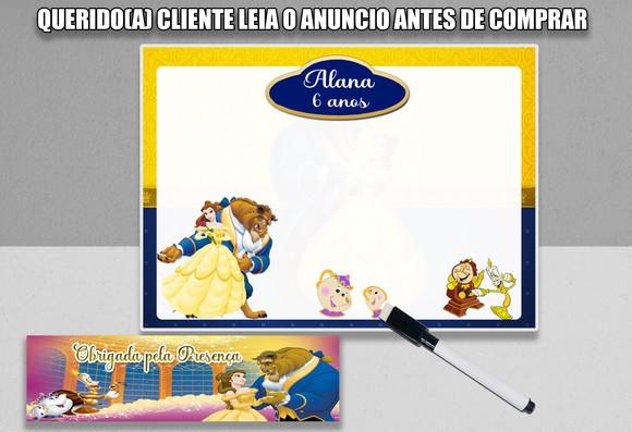 Lpusinha Magica com Canetinha da Bela e a Fera