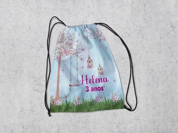 Mochila de Costa Infantil Jardim Encantado