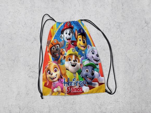 Mochila Infantil Aniversario da Patrulha Canina