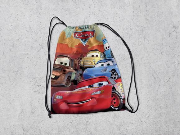 Mochila Infantil para Lembrancinhas Carros Disney