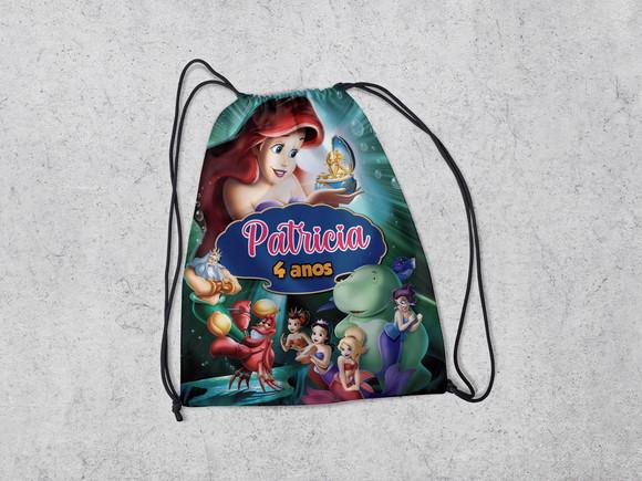 Mochila Lembrancinhas Surpresa Seria Ariel