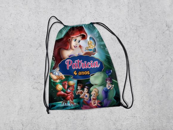 Mochila Lembrancinhas Surpresa Seria Ariel