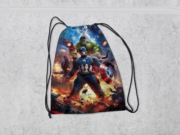 Mochila Personalizado Marvel Vingadores