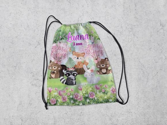 Mochila Saquinho Surpresa Bosque Encantado