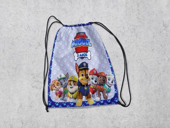 Mochila Surpresa para Festa Infantil da Patrulha Canina