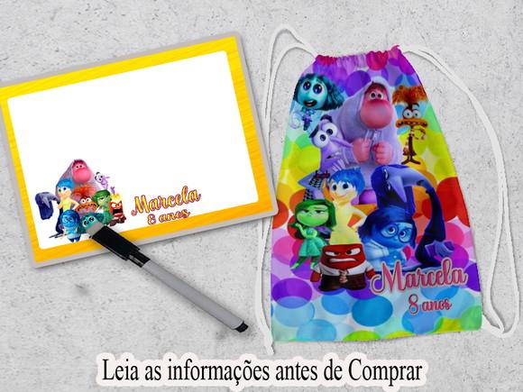 Mochilinha e Lousa Divertidamente