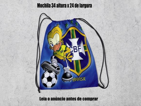 Mochilinha para Lembrancinhas da Copa do Mundo Brasil