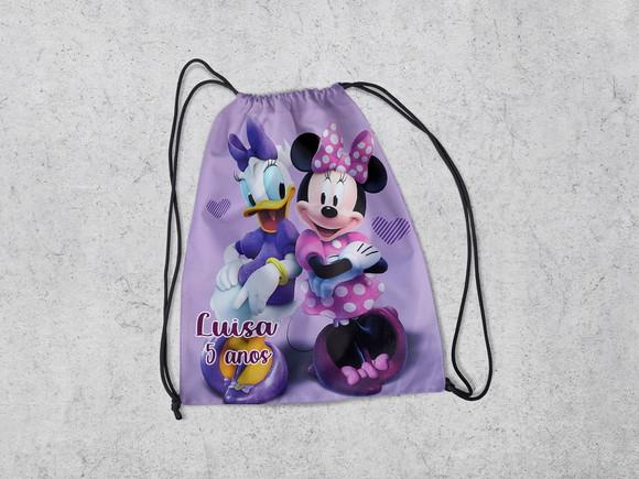 Mochilinha para Lembrancinhas da Minnie e da Margarida