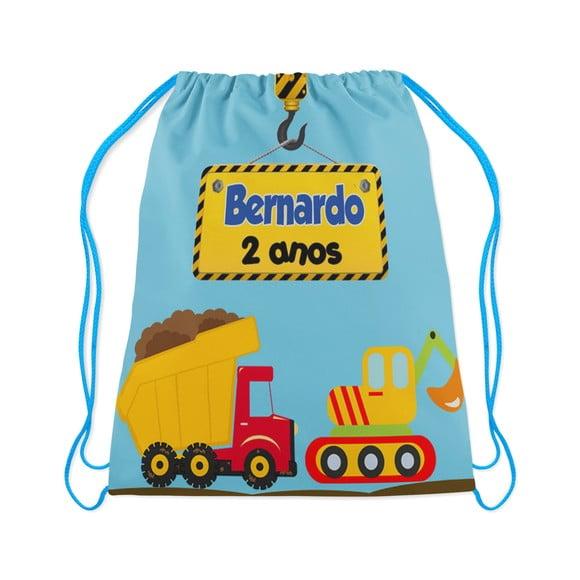 Mochilinha Personalizada Caminhão
