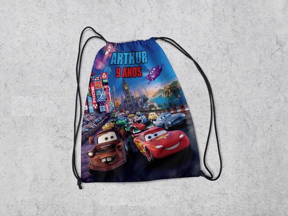 Mochilinha Personalizada Carros Disney