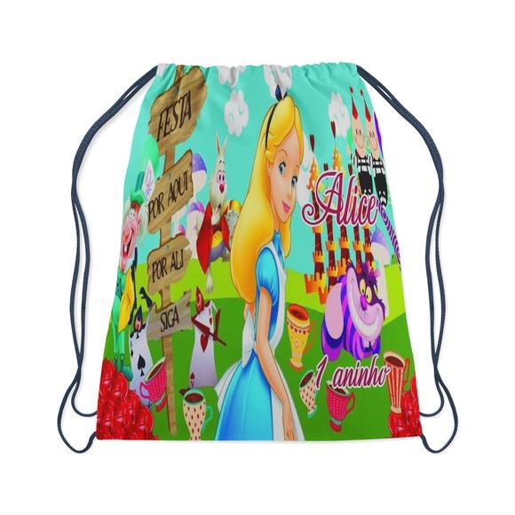 Mochilinha Personalizada Da Alice No Pais Das Maravilhas