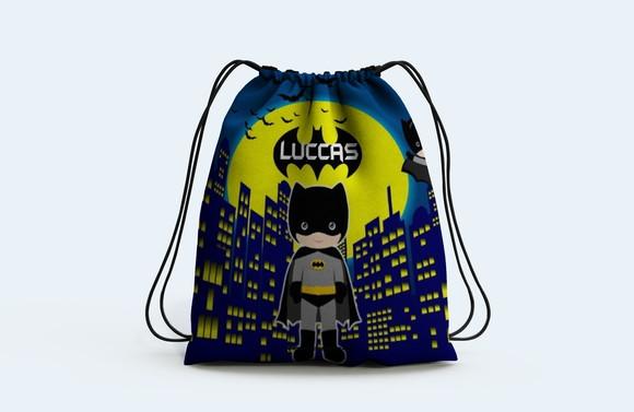 Mochilinha Personalizada Do Batman