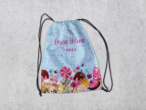 Mochilinha Personalizada Doceria