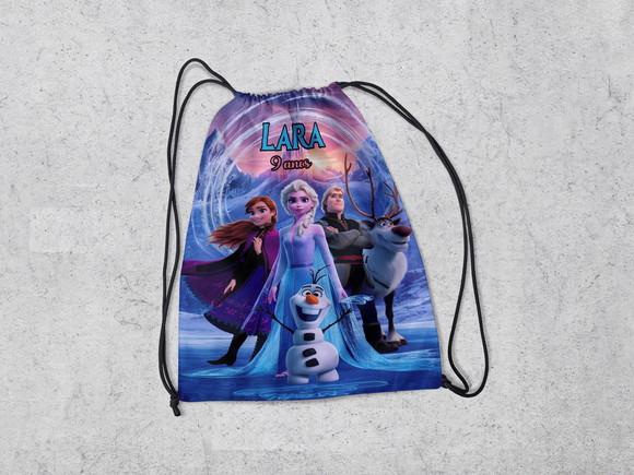 Mochilinha Personalizada Frozen