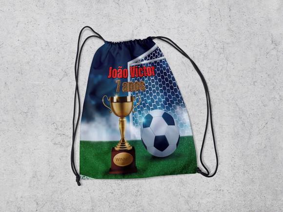 Mochilinha Personalizada Futebol