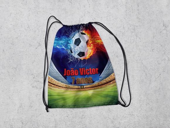 Mochilinha Personalizada Futebol