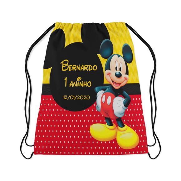 Mochilinha Personalizada Mickey Mouse