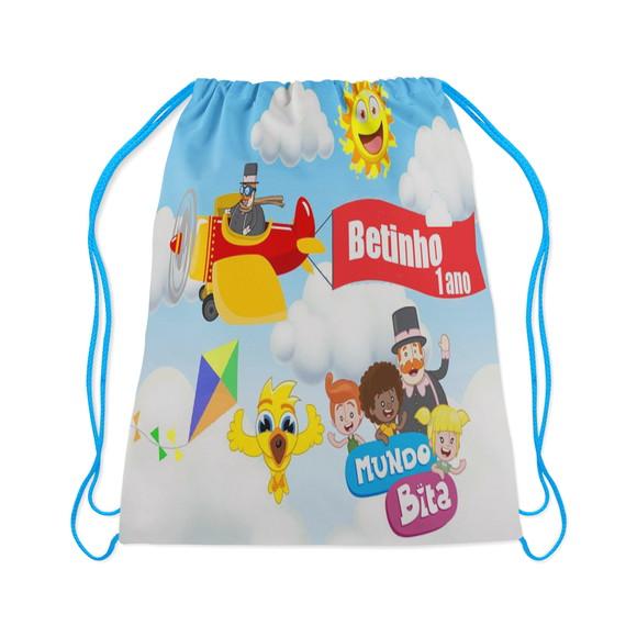 Mochilinha Personalizada Mundo De Bita