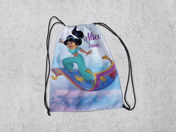 Mochilinha Personalizada Personalizada Jasmine