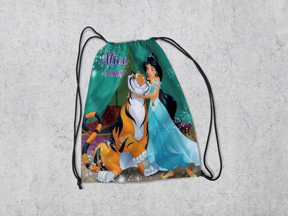 Mochilinha Personalizada Personalizada Jasmine