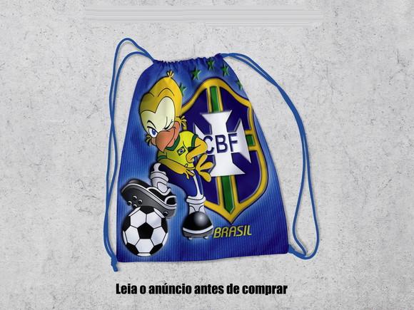 Mochilnha Personalizada do Brasil na Copa do Mundo