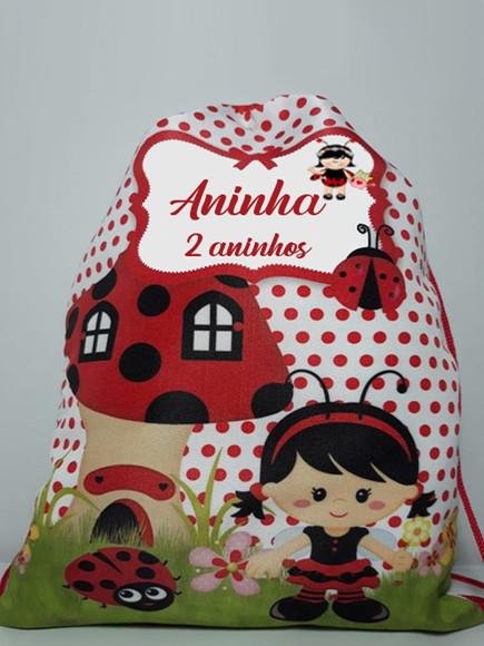 Mochllinha Personalizada Joaninha