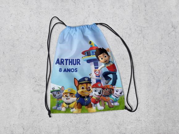 Sacolinha Surpresa Mochila Patrulha Canina
